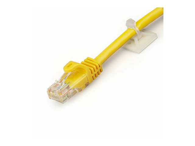 100 Adhesive Cable Tie Mounts (4.6mm)