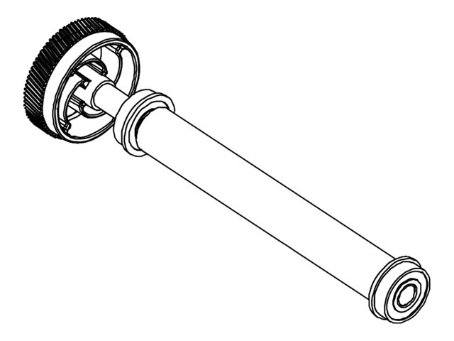 (2/PK) ASSY PLATEN ROLL LOWER H8