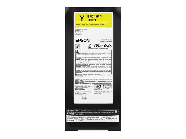 SJIC48P-Y INK CARTRIDGE CW C8000E YELLOW