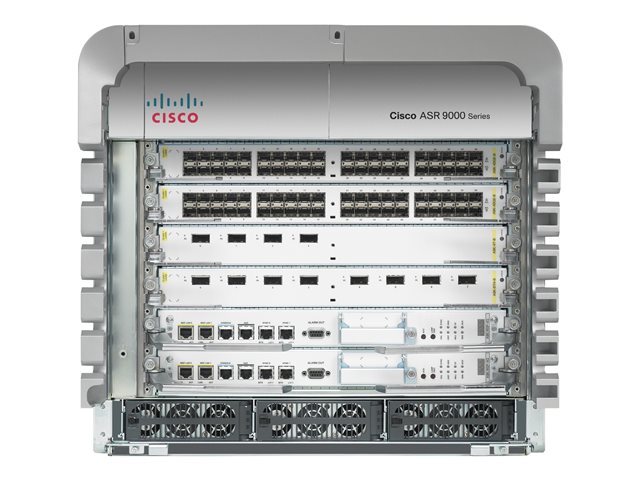 Cisco ASR 9006 with PEM Version 2 - Modular expansion base - rack-mountable - refurbished