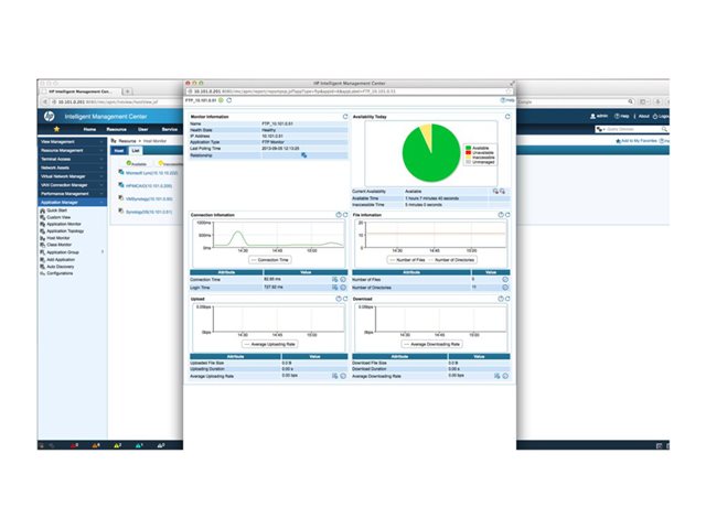 HPE Intelligent Management Center Application Performance Manager - Licence - 25 monitors - electronic