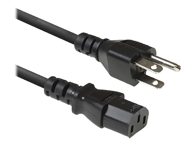 POWERCORD USA-C13 BK 1.00M. 1 stk