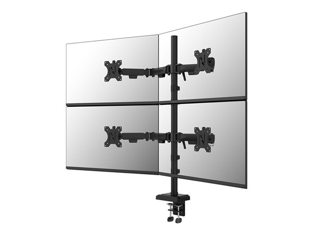 Neomounts NERO Quadruple monitor arm 10-32i