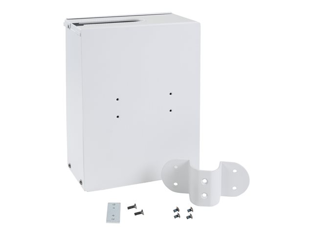 Ergotron LiFeKinnex - Mounting component (cable management box, battery bracket) - white - cart mountable - for StyleView Pole Cart