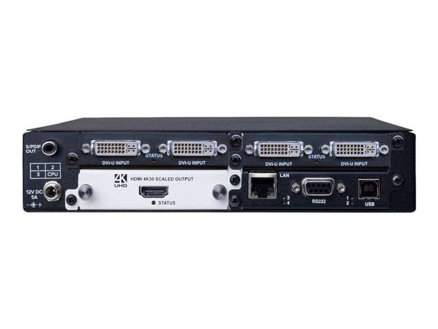 C.VW. 4X DVI-U IN, 1X 4K OUT. 1 stk