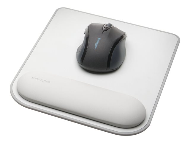 Kensington ErgoSoft - Mouse pad with wrist pillow - grey