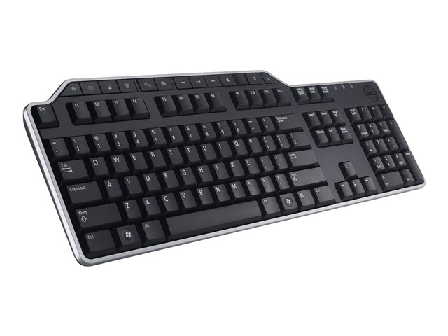 Dell KB-522 Wired Business Multimedia - Keyboard - USB - AZERTY - Belgium - black - for OptiPlex 30XX, 50XX, 5250, 70XX, 74XX, 90XX, Precision 35XX, 55XX, 75XX, 77XX, T1650