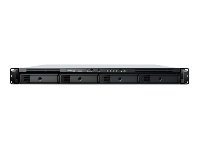 Synology RackStation RS822+ - NAS server - 4 bays - rack-mountable - SATA 6Gb/s - RAID RAID 0, 1, 5, 6, 10, JBOD - RAM 2 GB - Gigabit Ethernet - iSCSI support - 1U