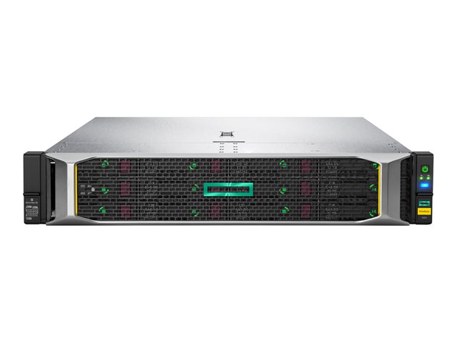 HPE StoreEasy 1660 - NAS server - 12 bays - 32 TB - rack-mountable - Serial ATA-600 / SAS 3.0 / PCI Express (NVMe) - HDD 4 TB x 8 - RAID RAID 0, 1, 5, 6, 10, 50, 60, 1 ADM, 10 ADM - RAM 16 GB - Gigabit Ethernet - iSCSI support - 2U - BTO