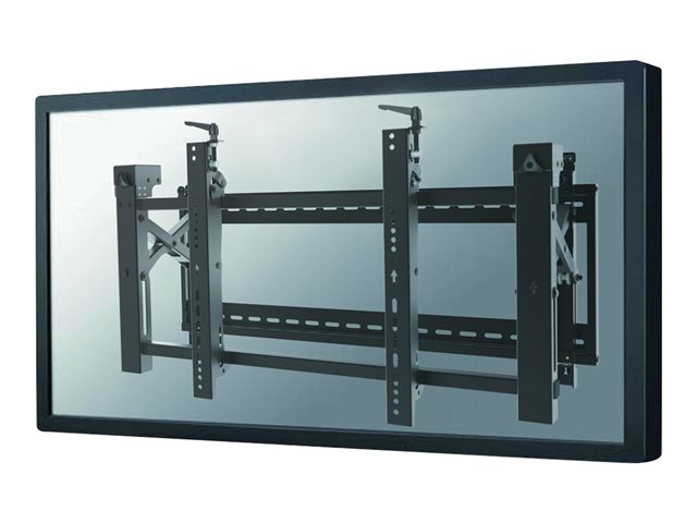 Neomounts LED-VW2000BLACK - Bracket - for flat panel - lockable - black - screen size: 32\"-75\" - wall-mountable