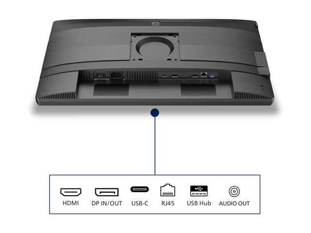 24\", FHD, 120Hz, HAS, PS/LS, AntiBL (HW), Docking, PD100W, 2x2W Speakers
