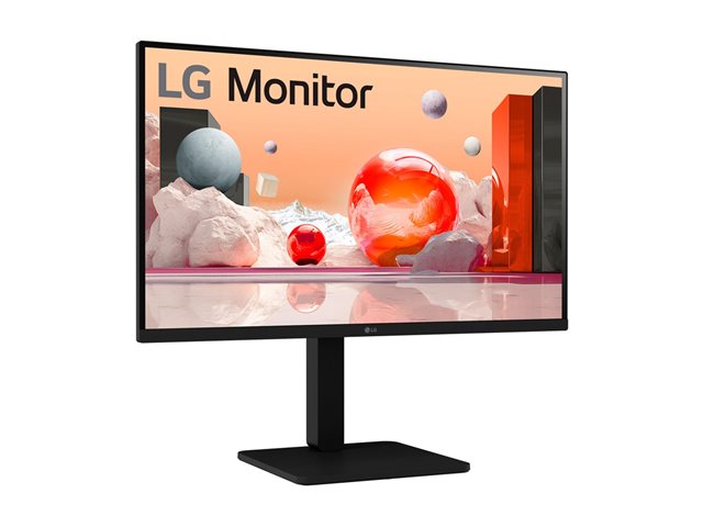 LG 27BA450-B - LED monitor - 27\" - 1920 x 1080 Full HD (1080p) @ 100 Hz - IPS - 250 cd/m² - 1300:1 - 5 ms - HDMI, VGA, DisplayPort - speakers