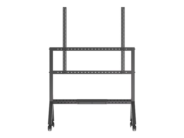 B-TECH Momentum BT8546 - Cart - for touch screen - trolley - lockable - black - screen size: 65\"-110\" - mounting interface: up to 1000 x 900 mm - free-standing