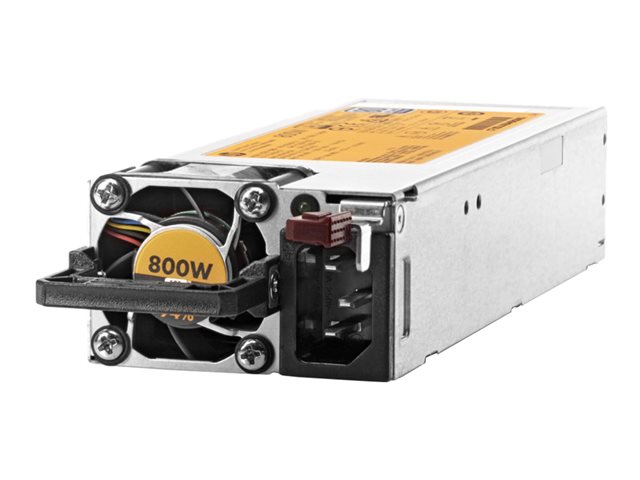 HPE - Power supply - hot-plug / redundant (plug-in module) - Flex Slot - 80 PLUS Platinum - AC 100-240 V - 800 Watt - 915 VA