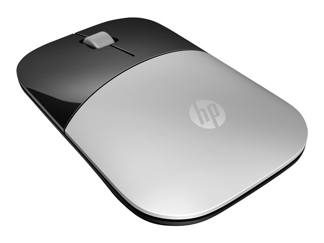HP Z3700 - Mouse - wireless - 2.4 GHz - USB wireless receiver - silver - for HP 20, 22, 24, 27, 460, Pavilion 24, 27, 590, 595, TP01, Pavilion Laptop 14, 15