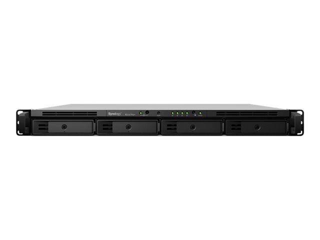 Synology RackStation RS1619xs+ - NAS server - 4 bays - rack-mountable - SATA 6Gb/s - RAID RAID 0, 1, 5, 6, 10, JBOD, RAID F1 - RAM 8 GB - Gigabit Ethernet - iSCSI support - 1U