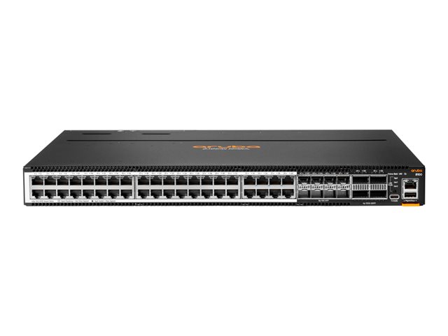 HPE Aruba Networking CX 8100 40x10GBase-T 8x10G SFP+ 4x40/100G QSFP28 Switch - Switch - L3 - Managed - 40 x 100/1000/2.5G/5G/10GBase-T + 8 x Gigabit SFP / 10 Gigabit SFP+ + 4 x 40 Gigabit QSFP+ / 100 Gigabit QSFP28 - back to front airflow - rack-mountable