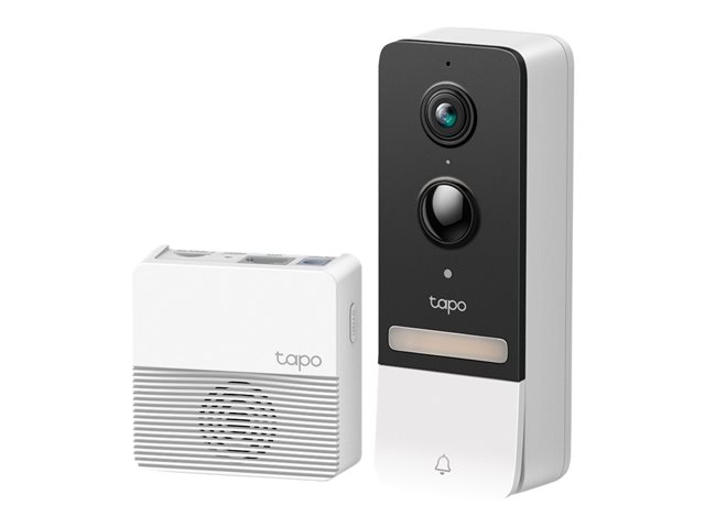 Tapo D230S1 V1 - Video Doorbell Camera Kit - smart doorbell - with camera - wireless - 802.11b, 802.11n, 802.11g - 2.4 Ghz