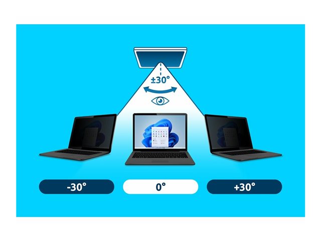 Privacy Screen Filter 2-Way Removable for 15.6\" 16:10 Laptops