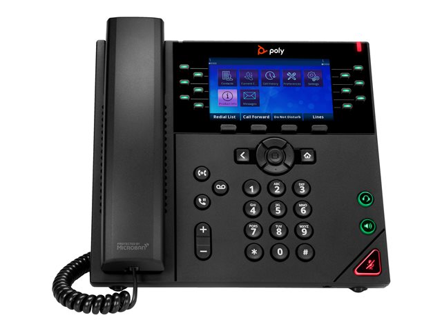 Poly OBi VVX 450 12-Line IP Phone and PoE-enabled - Replaces Poly SKU 2200-48842-025