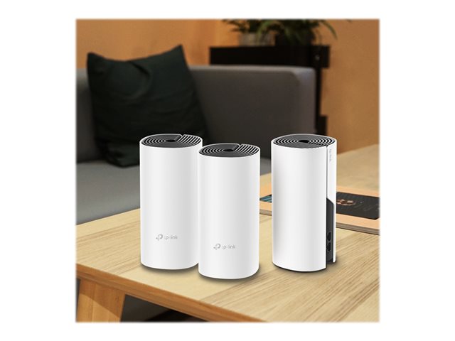 TP-Link DECO M4 - Wi-Fi system (3 routers) - mesh - GigE - Wi-Fi 5 - Dual Band