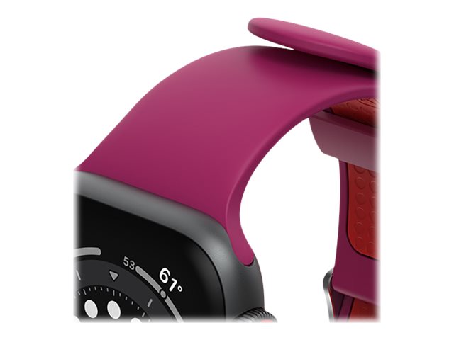 OtterBox - Band for smart watch - Pulse Check (dark pink/red) - for Apple Watch (42 mm, 44 mm)