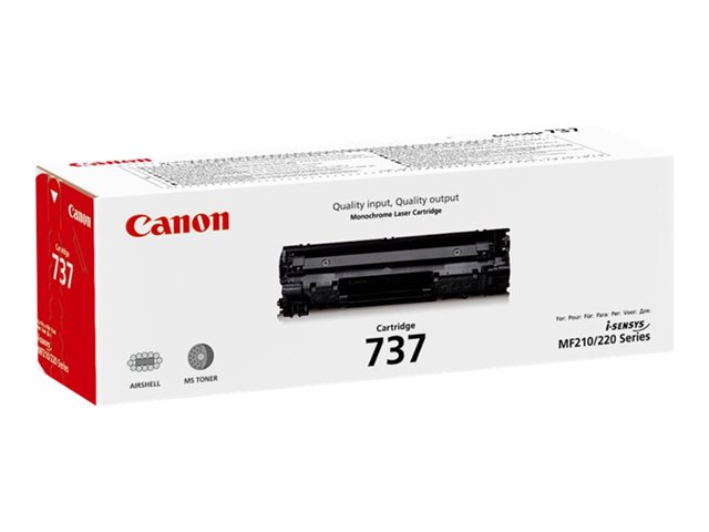 Canon 737 - Black - original - toner cartridge - for i-SENSYS LBP151, MF211, MF216, MF217, MF229, MF231, MF232, MF237, MF244, MF247, MF249