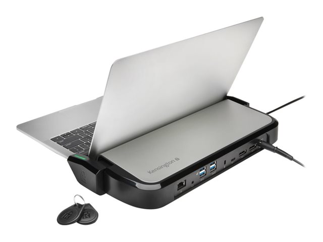 Kensington LD4650P USB-C Universal Dock with K-Fob Smart Lock - Docking station - USB-C - 1GbE - Europe