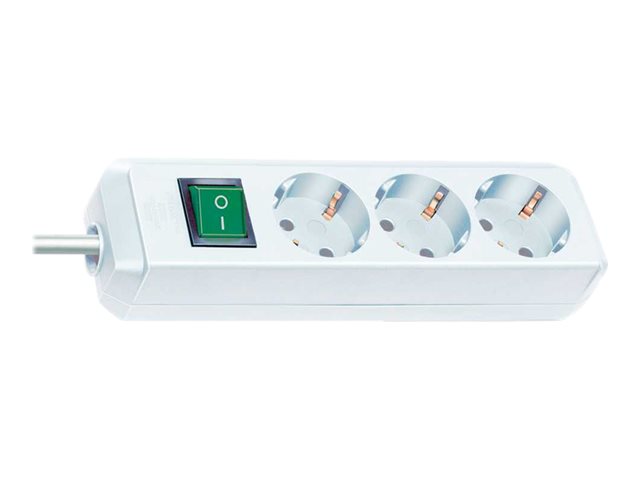 stekker omlijsting ECO-Line stekkerdoos 3lade 5m wit Schalt