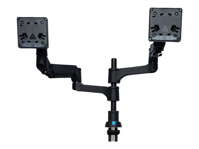 Caparo 4 Twin Monitor Arm  gas spring  3-9 kg  dynamic  silver