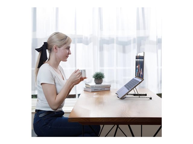 Laptop Stand with USB 4-Port Hub