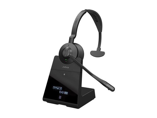 Jabra Engage 75 SE Mono - Headset - on-ear - DECT / Bluetooth - wireless - NFC - Zoom Certified, Google Meet Certified, Amazon Chime Certified, Certified for Microsoft Teams Open Office, Works With Chromebook Certified, UC certified