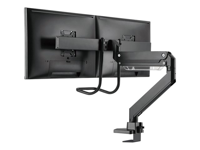 Neomounts NM-D775DX - Mounting kit - full-motion - for 2 LCD displays - black - screen size: 10\"-32\" - clamp mountable, grommet, desk-mountable