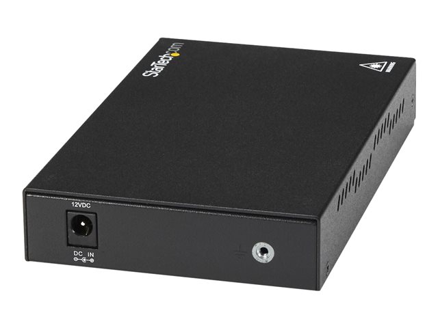 StarTech.com Singlemode (SM) LC Fiber Media Converter for 1Gbe Network - 10km - Gigabit Ethernet - 1310nm - with SFP Transceiver (ET91000SM10) - Fibre media converter - 1GbE - 100Base-LX, 1000Base-T - RJ-45 / LC single-mode - up to 10 km - 1310 nm - for P/N: SVA12M2NEUA, SVA12M5NA