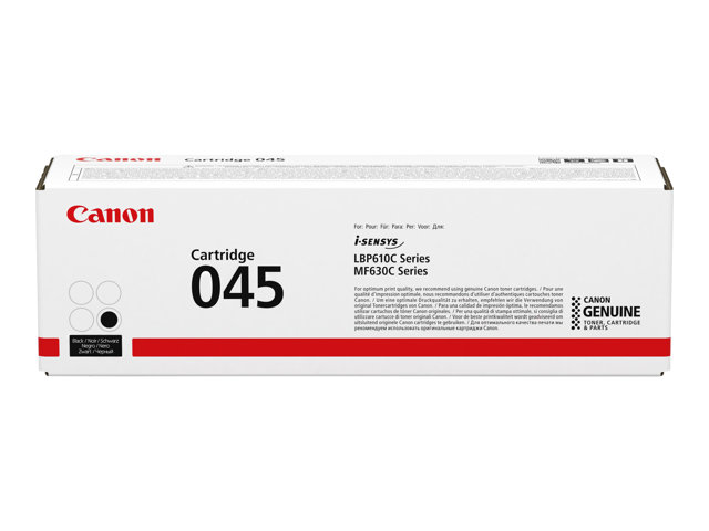 Canon 045 - Black - original - toner cartridge - for imageCLASS LBP612Cdw, MF632Cdw, MF634Cdw