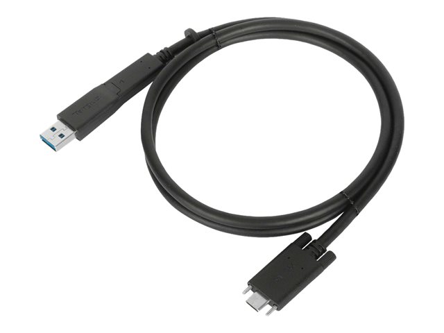 Targus - USB cable kit - thumbscrews - black - for Targus Universal, Universal DV4K, USB-C Universal QUAD 4K, USB-C Universal QUAD HD