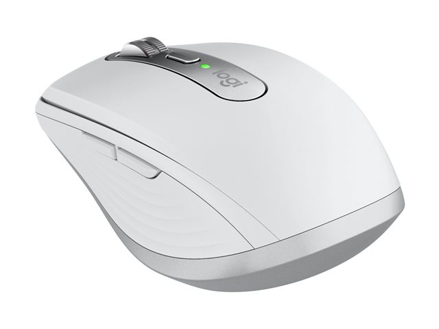 Logitech Master Series MX Anywhere 3S for Mac - Mouse - 6 buttons - wireless - Bluetooth - pale grey
