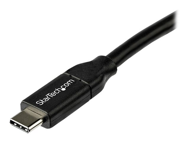 2m USB-C to USB-C cable with 5A/100W Power Delivery - M/M - white - USB 2.0 - USB-IF certified - USB-C charging cable