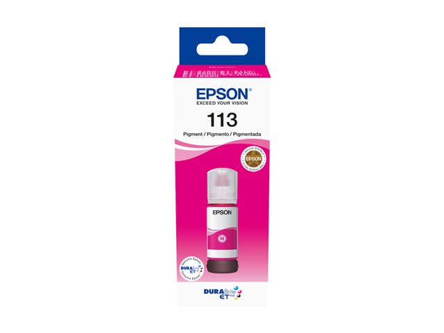 Epson EcoTank 113 - 70 ml - magenta - original - ink refill - for EcoTank ET-16150, 16650, 5150, 5170, 5800, 5850, 5880, EcoTank Pro ET-16680, 5150, 5170