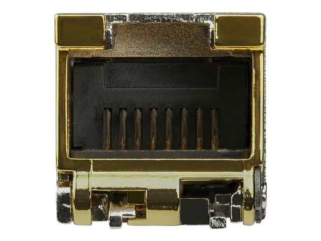 StarTech.com Cisco GLC-TE Compatible Module, 1000BASE-T Copper Industrial Gigabit Ethernet Transceiver, SFP to RJ45 Cat6/Cat5e 100m Extended Temp, Cisco Firepower, IE 2000, C9500, C2960 - Lifetime Warranty (GLCTEST) - SFP (mini-GBIC) transceiver module (equivalent to: Cisco GLC-TE) - 1GbE - 1000Base-T - RJ-45 - up to 100 m