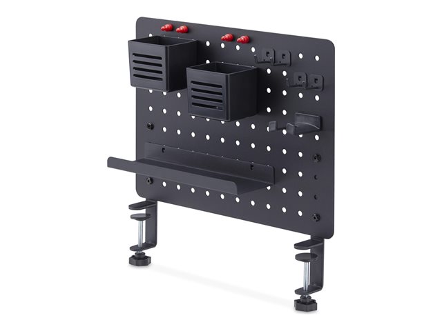 Clamp-On Pegboard Desktop Organizer
