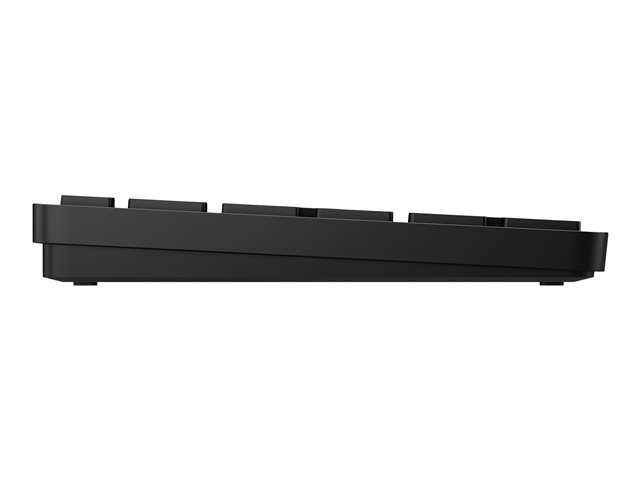 HP 455 - Keyboard - programmable - wireless - 2.4 GHz - AZERTY - Belgium - black - for HP 34, Elite Mobile Thin Client mt645 G7, ZBook Firefly 14 G9, ZBook Fury 16 G9