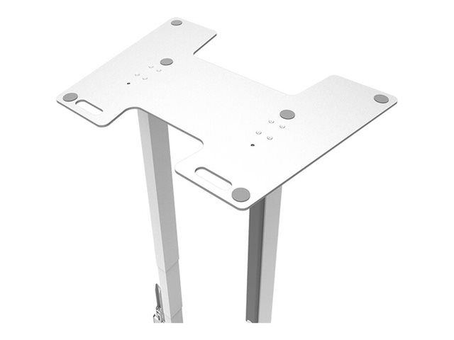 Neomounts AFP-875WH - Mounting component (floor plate) - fixed - steel - white - stand mountable - for Neomounts FL55-875WH1, WL55-875WH1