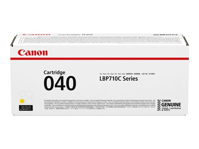 Canon 040 - Yellow - original - toner cartridge - for imageCLASS LBP712Cdn