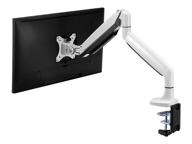 Neomounts NM-D750 - Mounting kit - full-motion - for LCD display - white - screen size: 10\"-32\" - clamp mountable, grommet, desk-mountable
