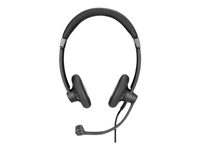 EPOS SC 75 USB MS - Headset - on-ear - wired - 3.5 mm jack, USB - black