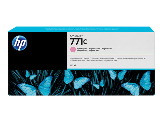 HP 771C - 775 ml - light magenta - original - ink cartridge - for DesignJet Z6200, Z6600, Z6610, Z6800, Z6810