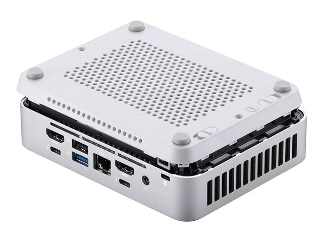 ASUS NUC 14 Pro+ Kit RNUC14RVSU700002I - Barebone - mini PC 1 x Core Ultra 7 155H / up to 4.8 GHz - RAM 0 GB - Intel Arc Graphics - Gigabit Ethernet, 2.5 Gigabit Ethernet, IEEE 802.11ax (Wi-Fi 6E), Bluetooth 5.3 - white