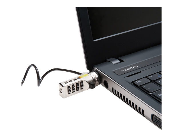 Kensington WordLock Portable Combination Laptop Lock - Security cable lock - grey - 1.8 m