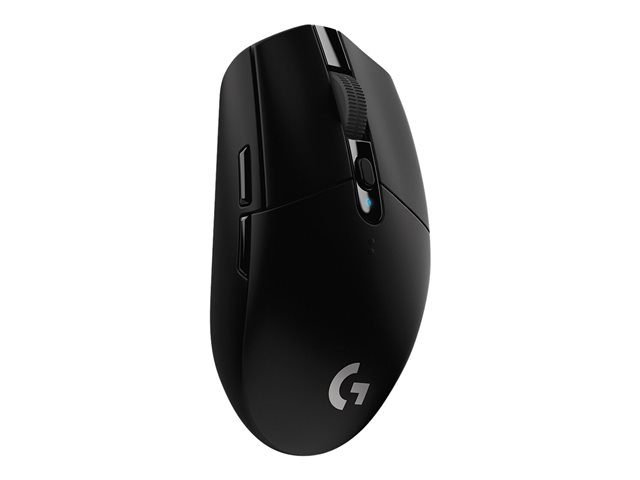 Logitech G G305 - Mouse - optical - 6 buttons - wireless - 2.4 GHz - USB wireless receiver - black